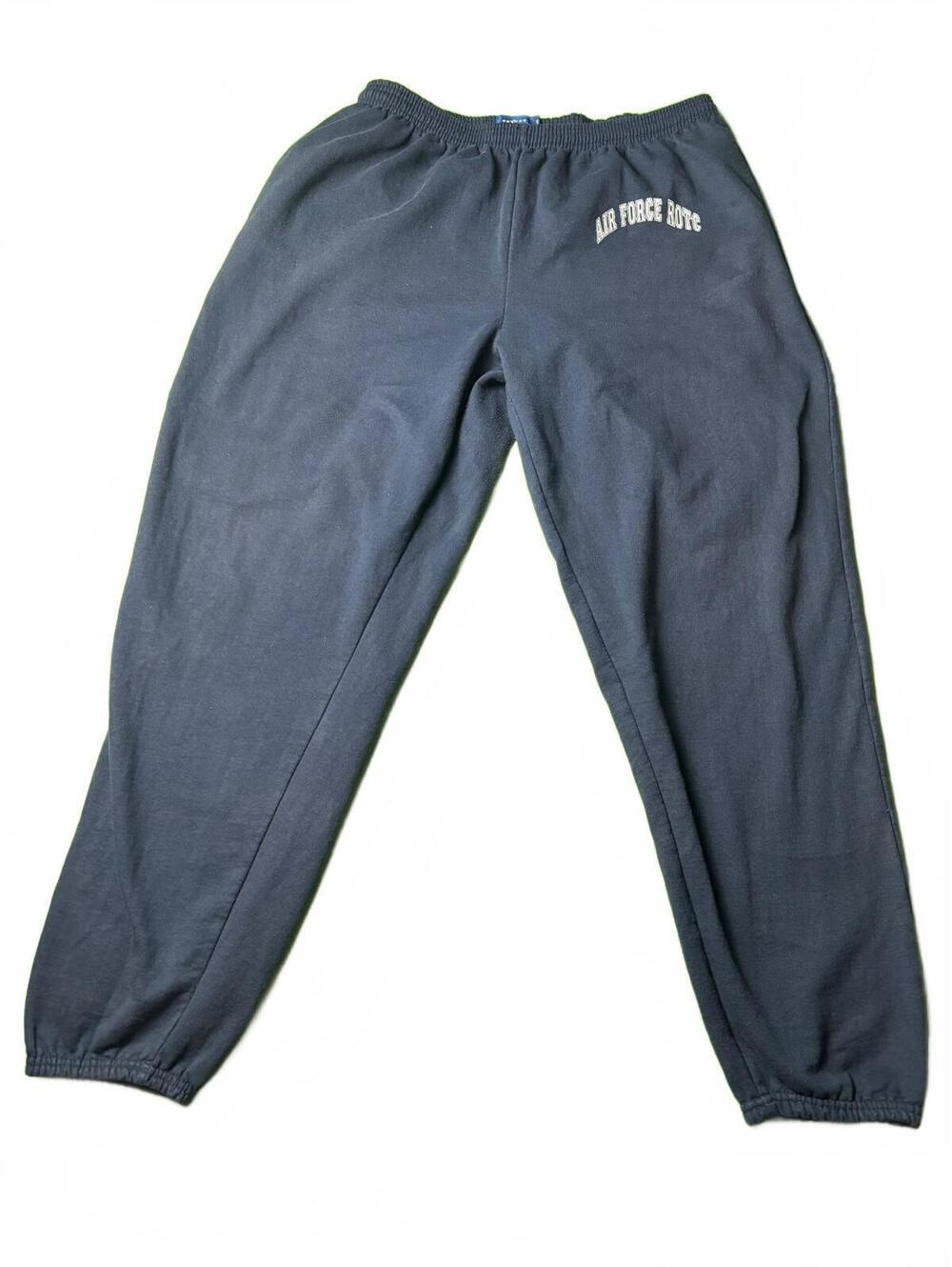 Vintage TMG USA Air Force ROTC Sweatpants XL Navy Military